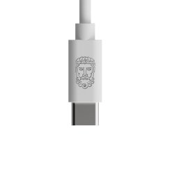 UPSTR&Ouml;M CIRKUL&Auml;R 100W USB-C-USB-C cable White 1.2m