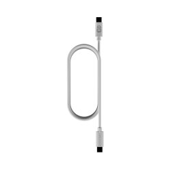UPSTR&Ouml;M CIRKUL&Auml;R 100W USB-C-USB-C cable White 2.5m
