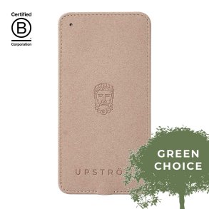 UPSTRÖM LÄDER Wireless Charger, Pink