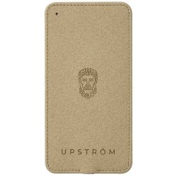 UPSTR&Ouml;M L&Auml;DER Wireless Charger, Sand