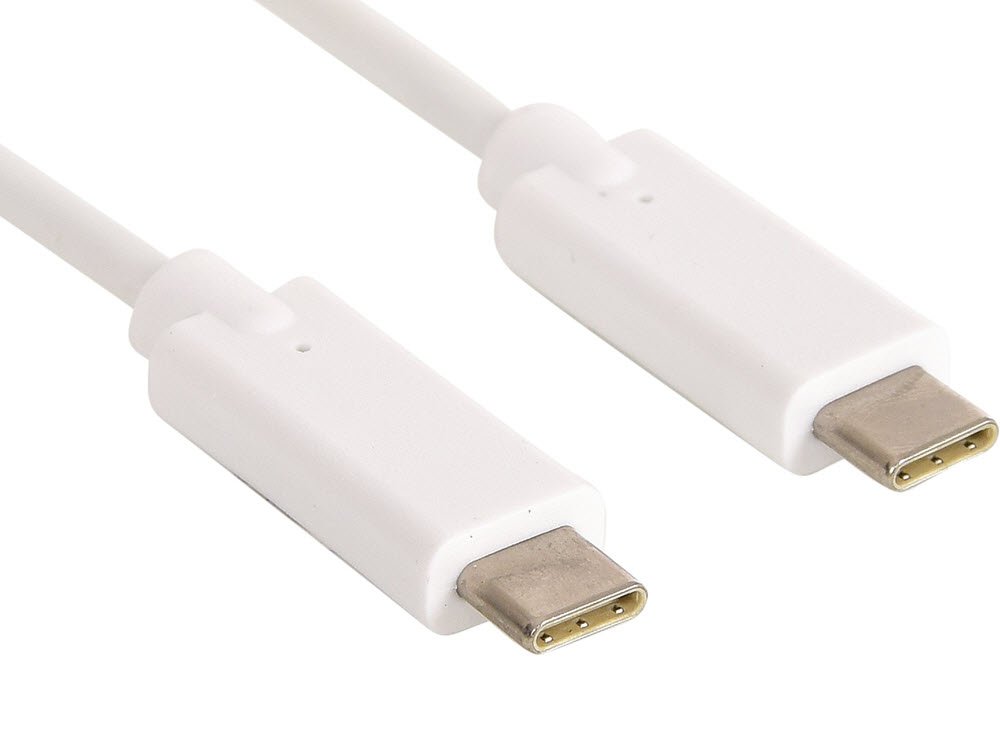 USB-C Charge Cable, 60W, White (2m)