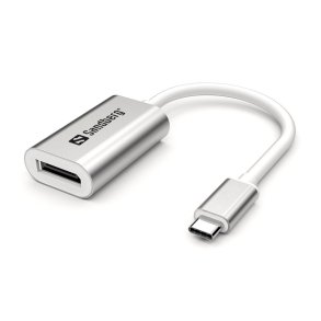 USB-C to DisplayPort Link, Silver