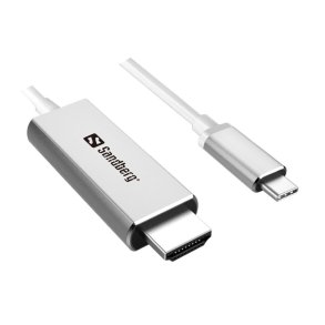 USB-C to HDMI Cable, Silver (2m)