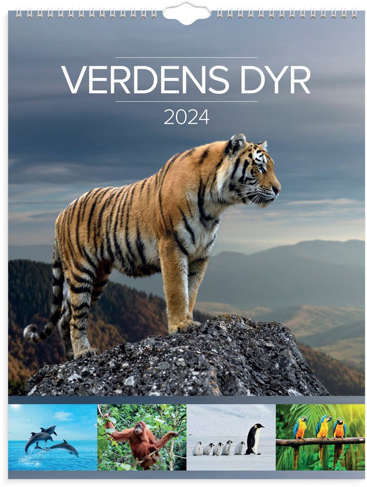 Vgkalender Verdens dyr 2024