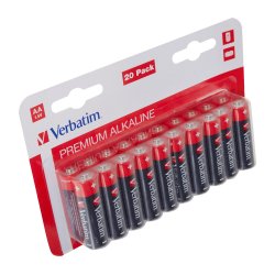 Verbatim Alkaline AA/LR6 (20-Pack)