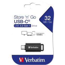 Verbatim Store'n'Go USB-C 3.2 Gen 1 Drive 32GB