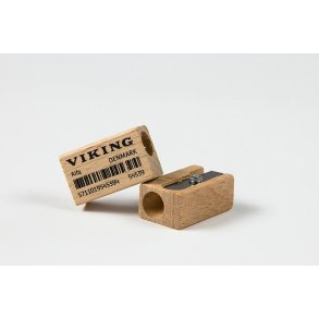 Viking Alfa blyantspidser i tr� enkelthuls