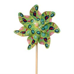 Vindmlle med mnster  22 cm