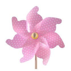 Vindmlle Prikket 1 stk 4 ass Farver 31