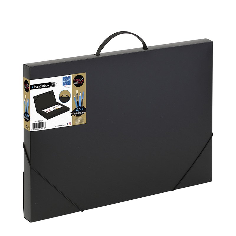 Viquel A3 dokumentbox hndtag
