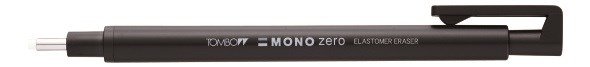 Viskelder pen Tombow MONO zero 2,3mm sort