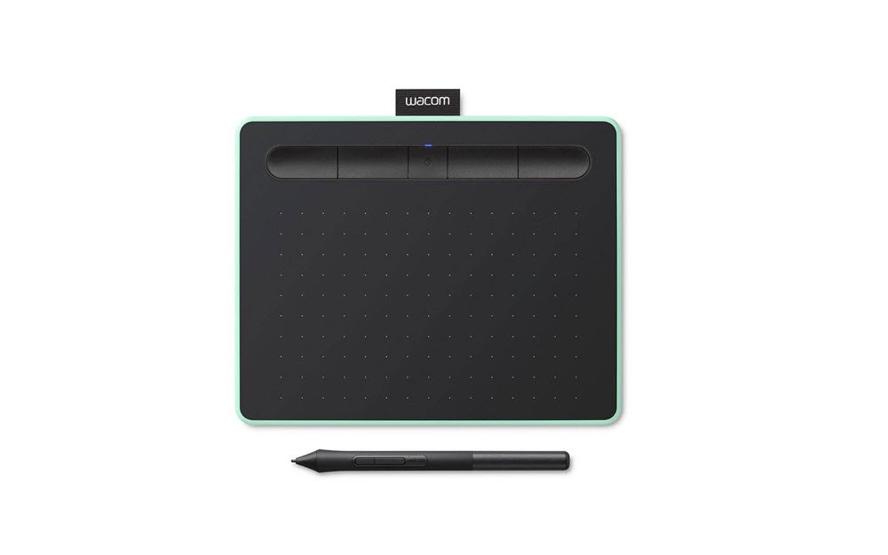 Wacom Intuos Small Bluetooth, Black/Green