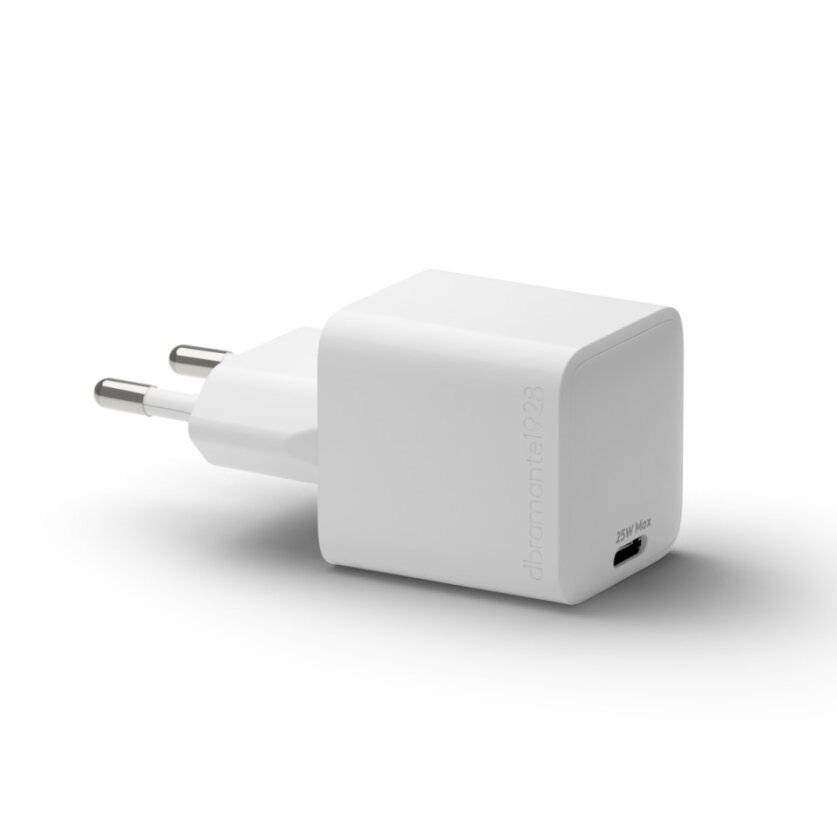 Wall Charger GaN - USB-C 25W EU, White