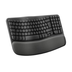 Wave Keys wireless ergonomic keyboard, Graphite