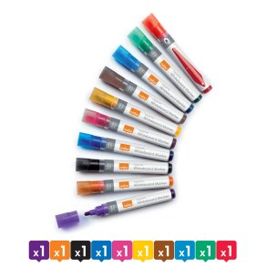 WB Marker LiquidInk rund 3mm ass (10)