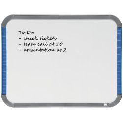 WB tavle Slim lakeret 22x28cm hvid