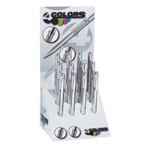 Wedo Kuglepen 4 Farver Metal