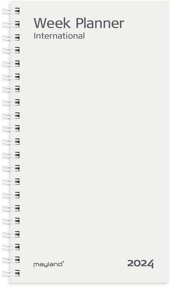 Week Planner International tvrformat REFILL 2024