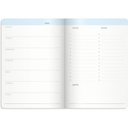 Week planner udateret Pink