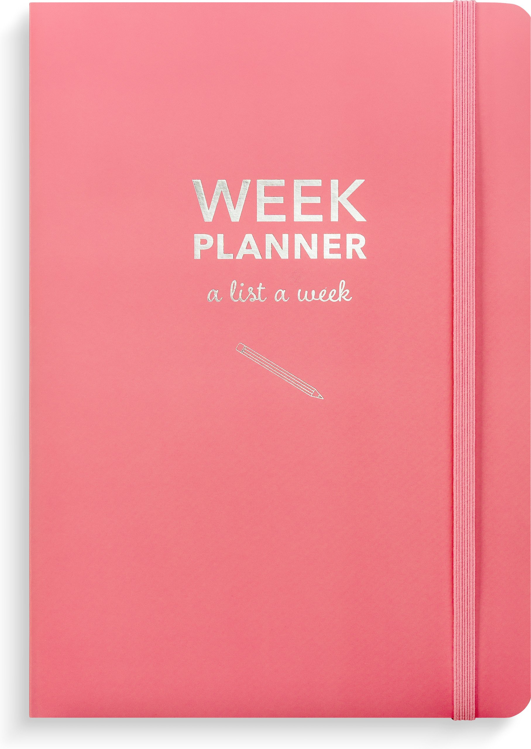 Week planner udateret Pink