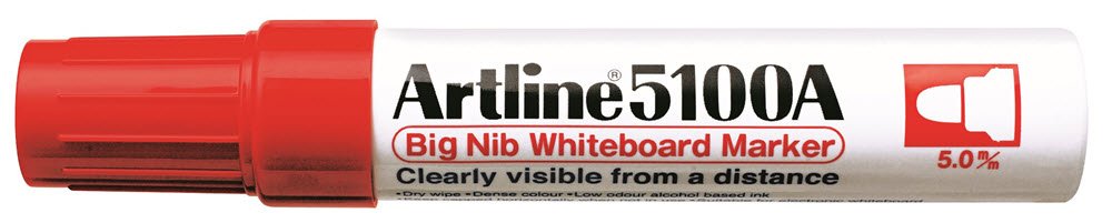 Whiteboardpenna Artline 5100A BIG rd