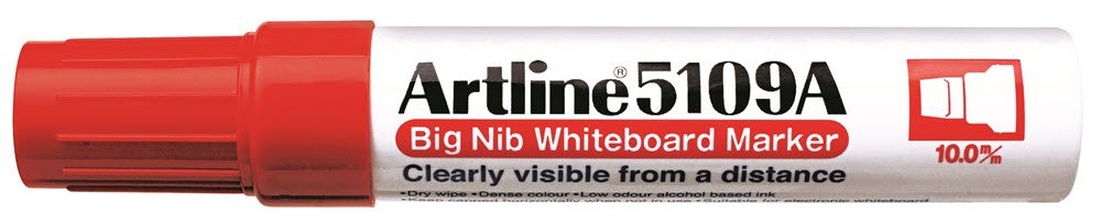 Whiteboardpenna Artline 5109A BIG rd