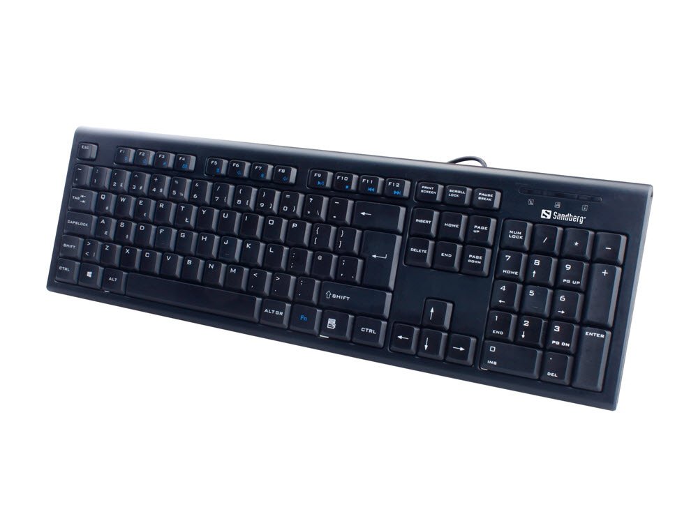 Wired USB Office Keyboard Nordic