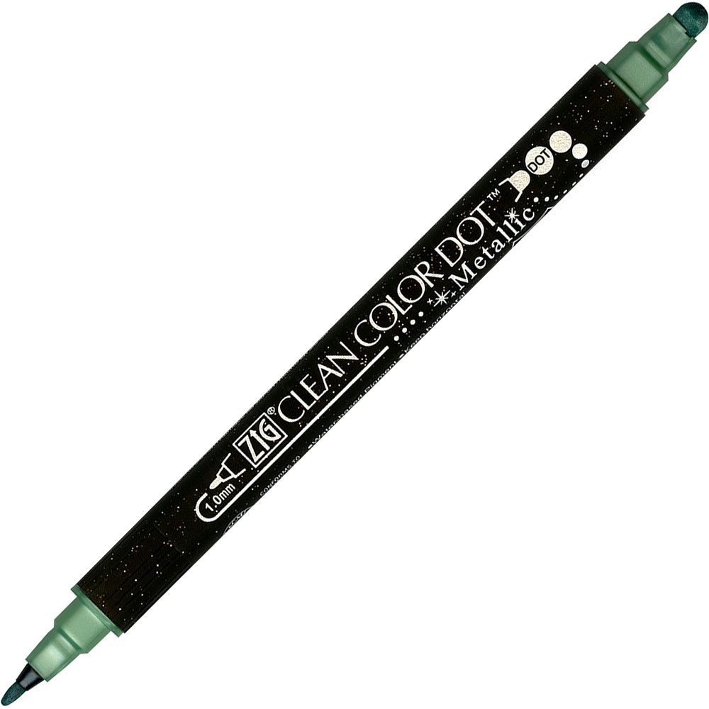 Zig Clean Color DOT Metallic Green