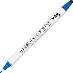 Zig Clean Color DOT Pen Blue