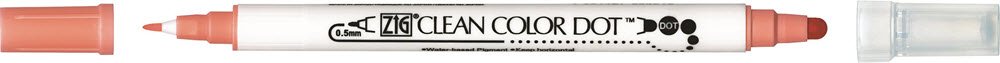 Zig Clean Color DOT Pen Island Coral