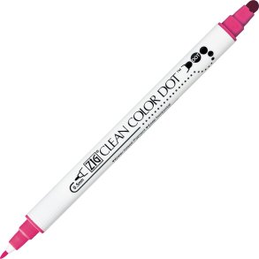 Zig Clean Color DOT Pen Pink
