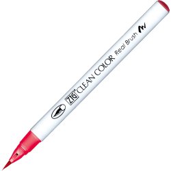 Zig Clean Color Pensel Pen 210 Strawberry red