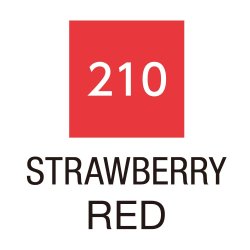 Zig Clean Color Pensel Pen 210 Strawberry red