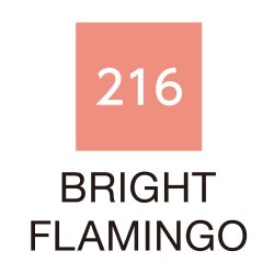 Zig Clean Color Pensel Pen 216 Bright flamingo