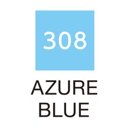 Zig Clean Color Pensel Pen 308 Azure blue