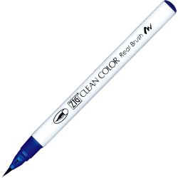 Zig Clean Color Pensel Pen 319 Prussian blue