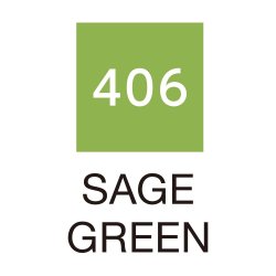 Zig Clean Color Pensel Pen 406 Sage blue