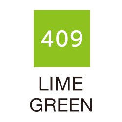 Zig Clean Color Pensel Pen 409 Lime green