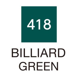 Zig Clean Color Pensel Pen 418 Billard green