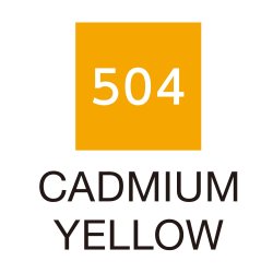 Zig Clean Color Pensel Pen 504 Cadmium yellow