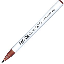Zig Clean Color Pensel Pen 604 Red ochre