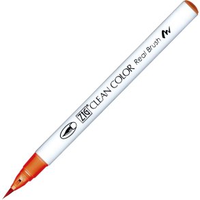 Zig Clean Color Pensel Pen 704 Vermillion