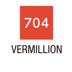 Zig Clean Color Pensel Pen 704 Vermillion