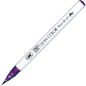 Zig Clean Color Pensel Pen 814 Dark violet