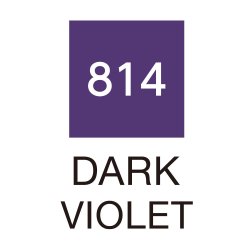 Zig Clean Color Pensel Pen 814 Dark violet