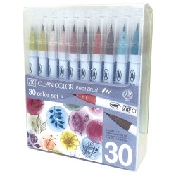 Zig Clean Color Pensel Pen St A m 30stk