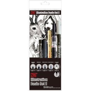 ZIG Inktober special pen set